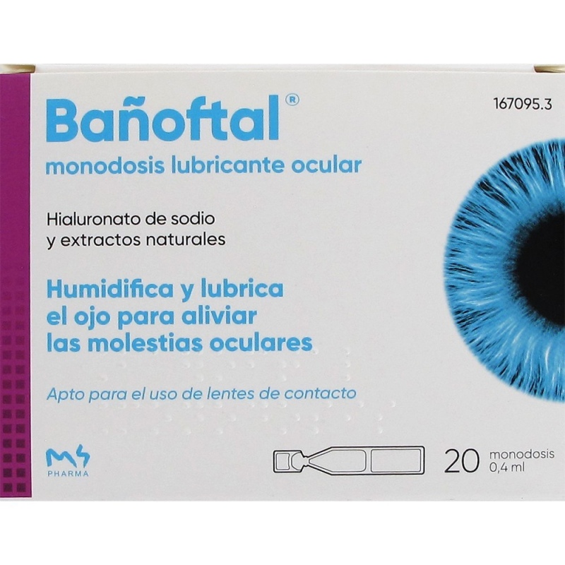 Bañoftal Ojo Seco 0,4% Gotas 10 ml · Higiene