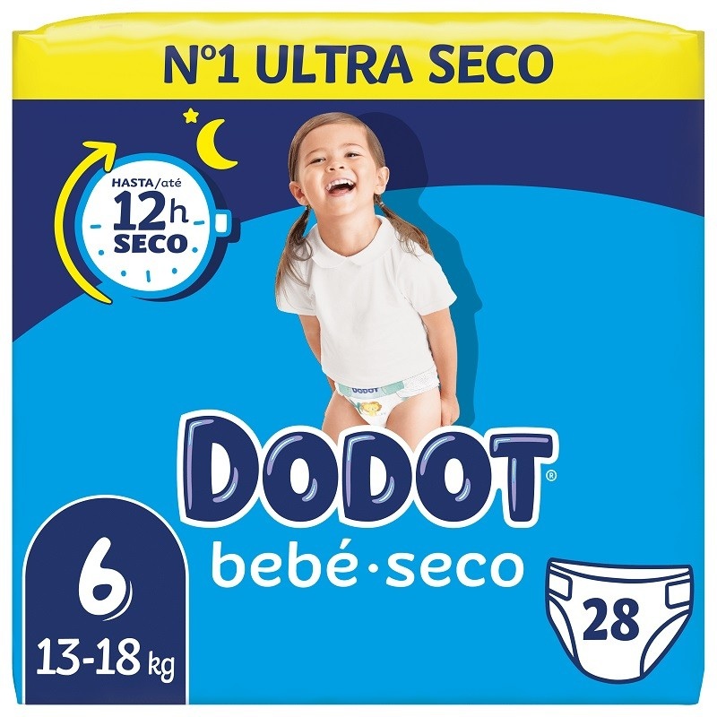 Dodot - Pañales con Canales de Aire Bebé-Seco, Talla 2, para Bebes de 4 a 8  kg - 40 Pañales : : Bebé