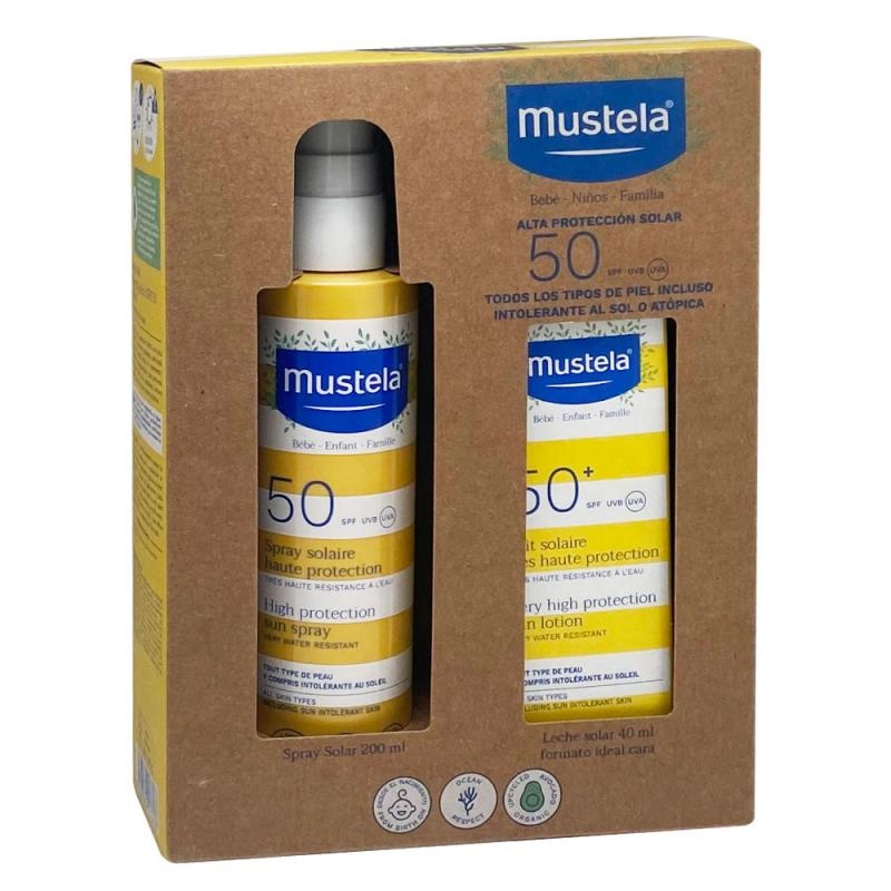 Pack Mustela Crema Facial 40ml + Spray Pelo 200ml - Farmahogar